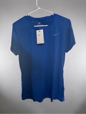 Nike Womens Short Sleeve Tee Blue